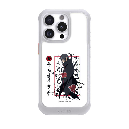 Apple iPhone 16 Pro NIVOmax Les corbeaux Itachi blanche