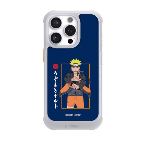 Apple iPhone 16 Pro NIVOmax Naruto Position de Combat bleu