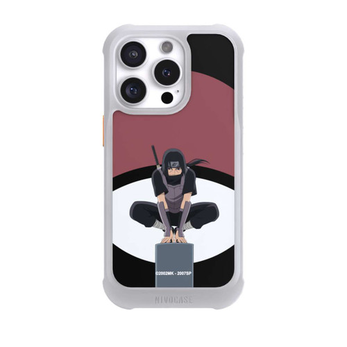 Apple iPhone 16 Pro NIVOmax Symbole Itachi Uchiha noir