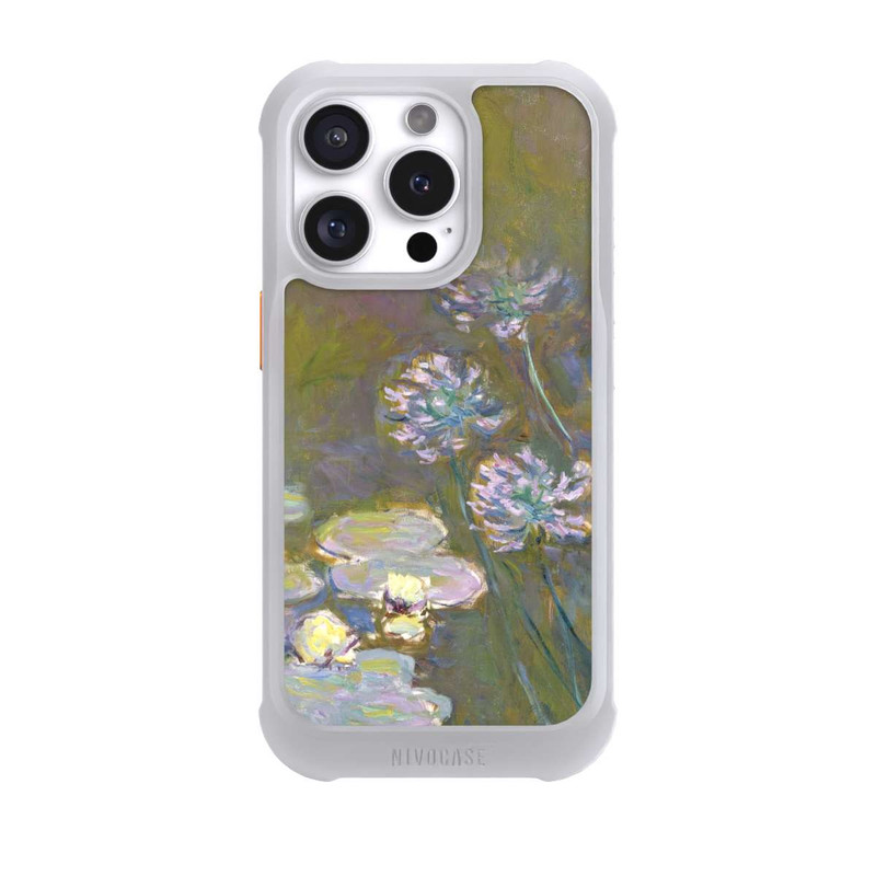 iPhone 16 Pro NIVOmax Waterlilies and Agapanthus