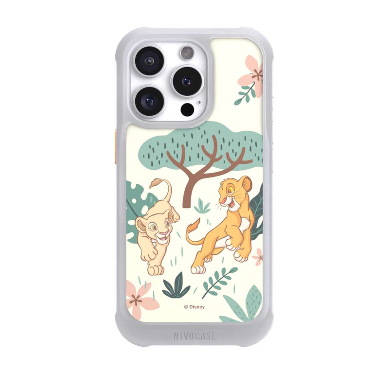 iPhone 16 Pro NIVOmax Simba und Nala Floral