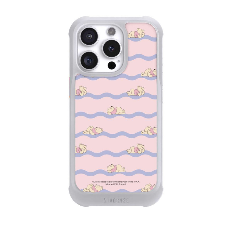 iPhone 16 Pro NIVOmax Winnie the Pooh Pink Waves