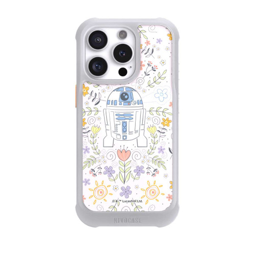 Apple iPhone 16 Pro NIVOmax R2D2 Blumen Muster