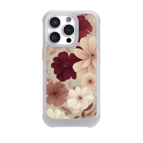 Apple iPhone 16 Pro NIVOmax Romantische Pastellblumen mit KI
