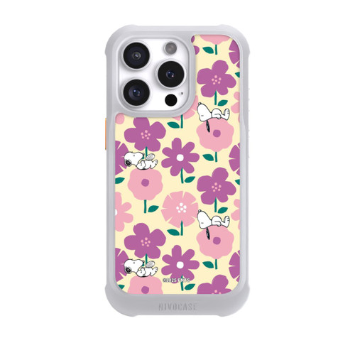 Apple iPhone 16 Pro NIVOmax Peanuts Flower Pattern Yellow