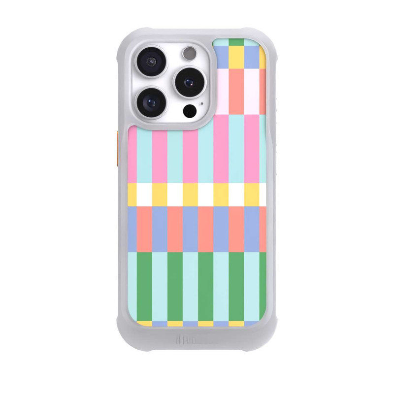 iPhone 16 Pro NIVOmax Checked Theme Pastel