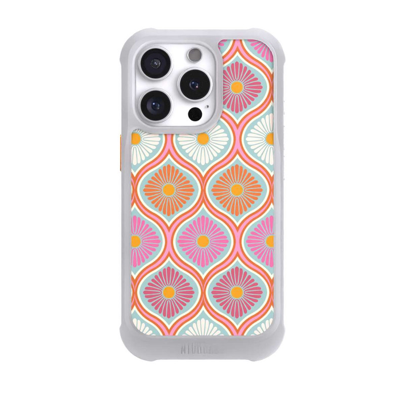 iPhone 16 Pro NIVOmax Groovy 70s Retro Mod Flower Power
