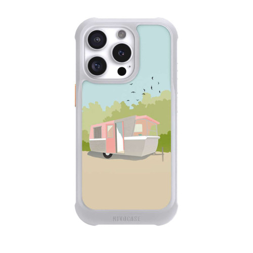 Apple iPhone 16 Pro NIVOmax Retro Glamping by Roberta Murray