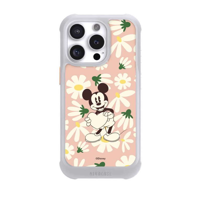 iPhone 16 Pro NIVOmax Micky Maus Blumen für Valentines Tag