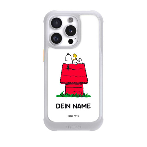 Apple iPhone 16 Pro NIVOmax Snoopy and Woodstock Classic Customisable