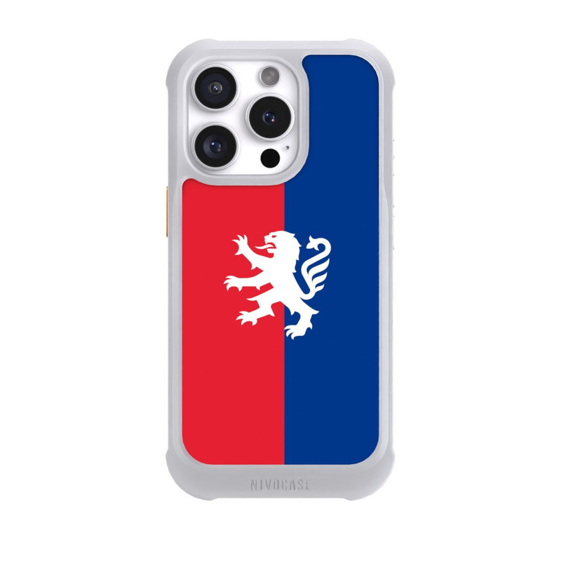 iPhone 16 Pro NIVOmax OL Löwe rot blau