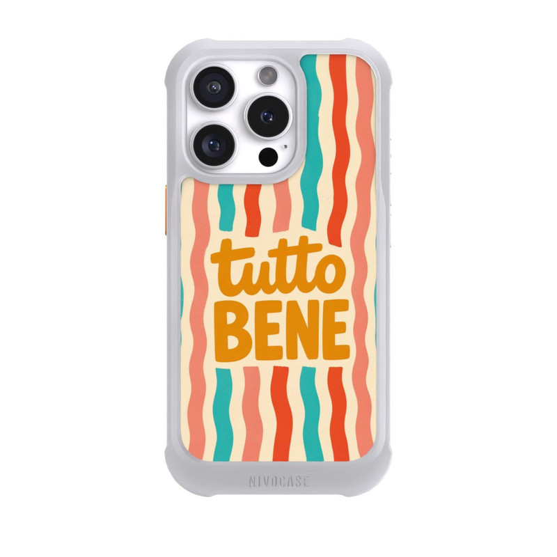 iPhone 16 Pro NIVOmax Tutto Bene Stripes with AI