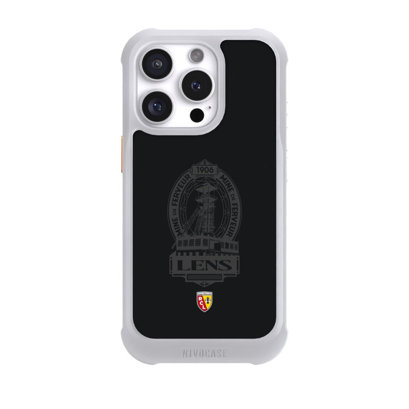 iPhone 16 Pro NIVOmax RC Lens Mine de Ferveur Emblem black
