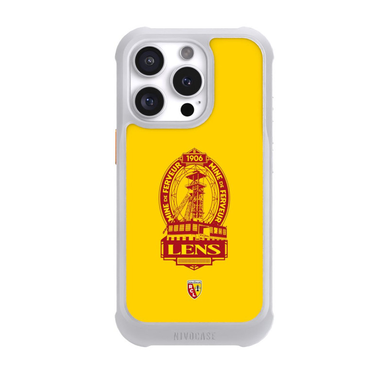 iPhone 16 Pro NIVOmax RC Lens Mine de Ferveur Emblème rouge