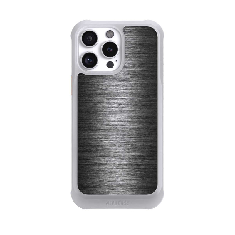 iPhone 16 Pro Max NIVOmax Metal Look Anthracite