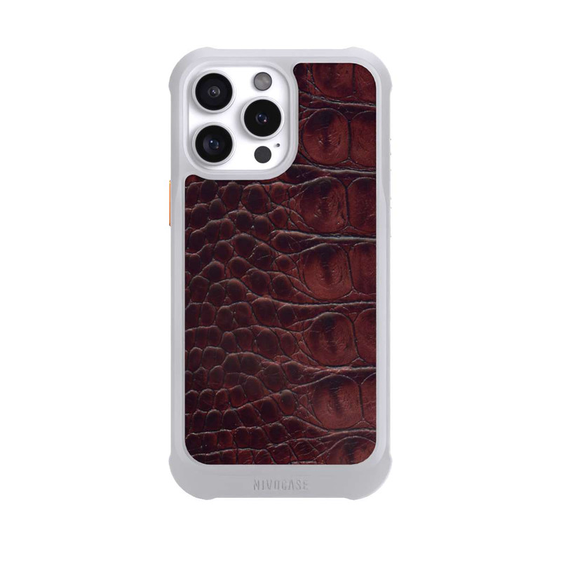 iPhone 16 Pro Max NIVOmax Kroco Dunkelbraun