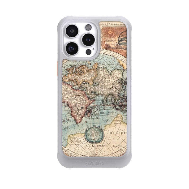 iPhone 16 Pro Max NIVOmax Vintage Weltkarte
