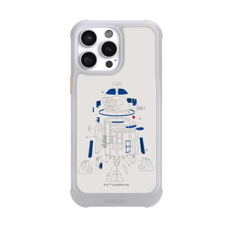 iPhone 16 Pro Max NIVOmax R2D2 Explosionszeichung - StarWars 8