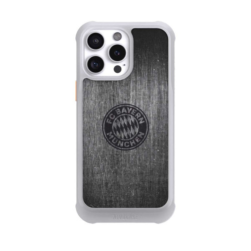 Apple iPhone 16 Pro Max NIVOmax Metalllook FCB Logo einfarbig