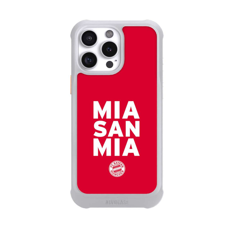 iPhone 16 Pro Max NIVOmax Mia San Mia FCB rouge