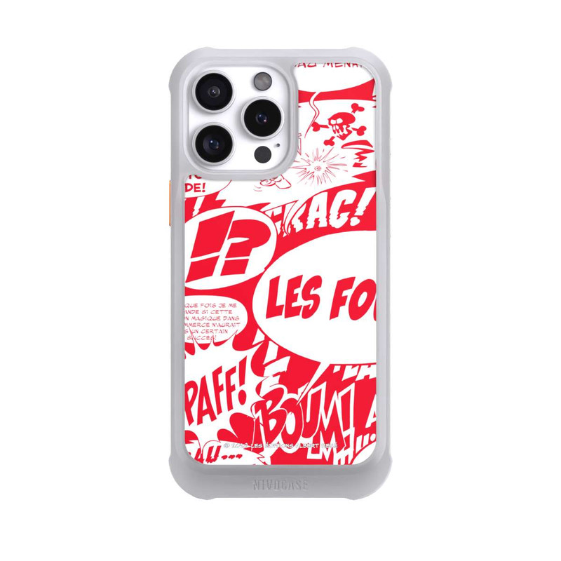 iPhone 16 Pro Max NIVOmax Sprechblasen Asterix Rot