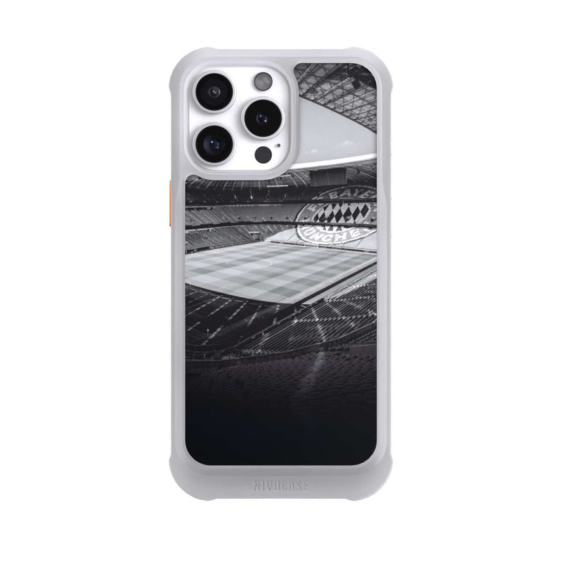 iPhone 16 Pro Max NIVOmax Stadion FC Bayern - Black White
