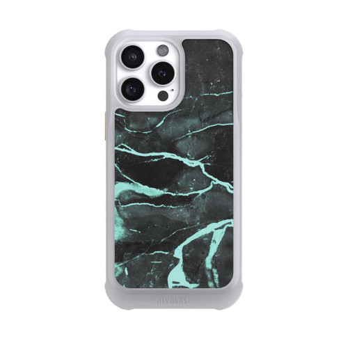 Apple iPhone 16 Pro Max NIVOmax Marbre gris et bleu
