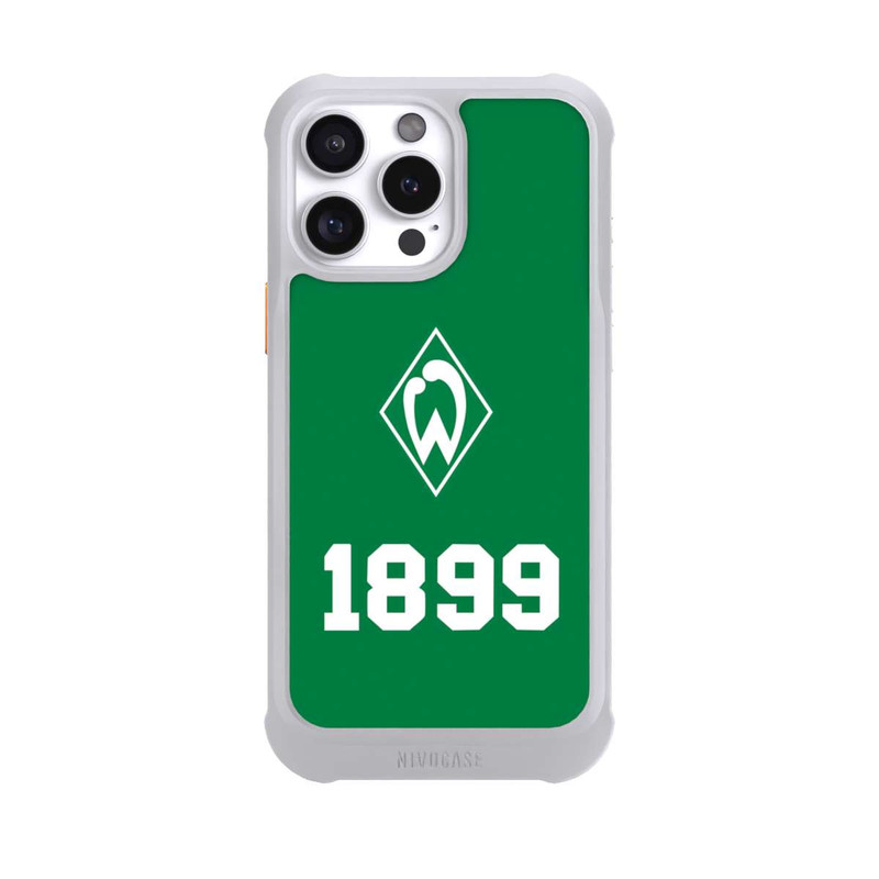 iPhone 16 Pro Max NIVOmax 1899 Grün-Weiß Lebenslang Grün - Werder Bremen