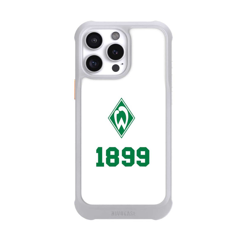 iPhone 16 Pro Max NIVOmax 1899 Grün-Weiß Lebenslang Weiss - Werder Bremen