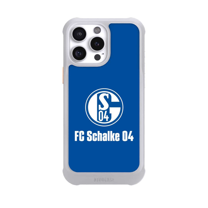iPhone 16 Pro Max NIVOmax FC Schalke 04 Blau