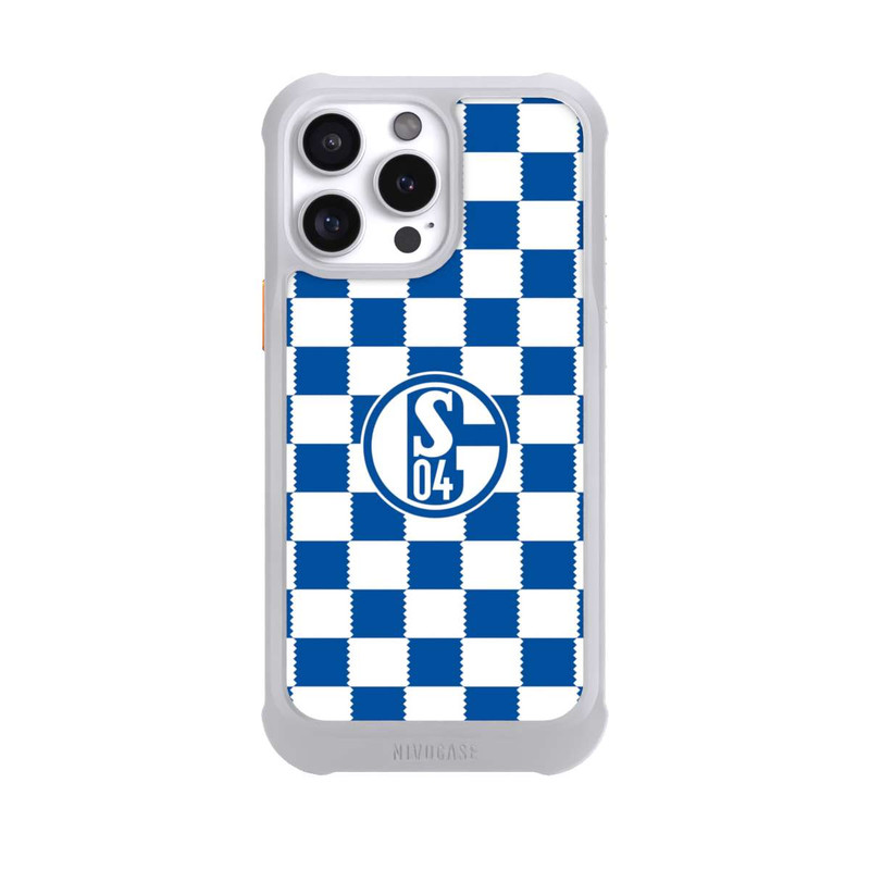 iPhone 16 Pro Max NIVOmax Muster Schalke 04