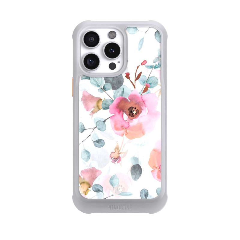 iPhone 16 Pro Max NIVOmax Aquarell Blumentapete