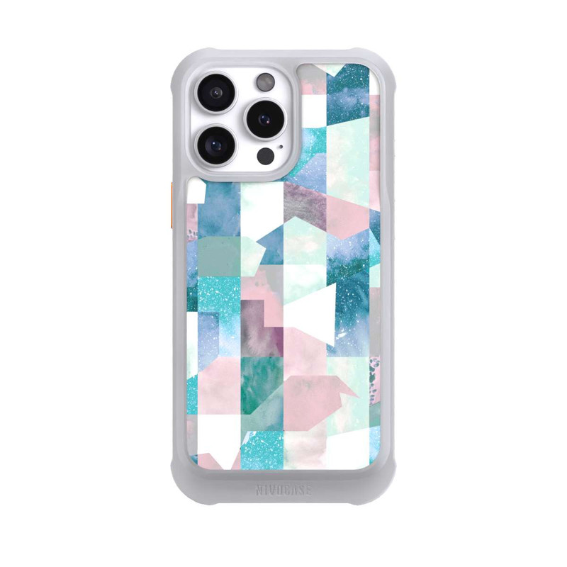 iPhone 16 Pro Max NIVOmax Collage Textur Pastell