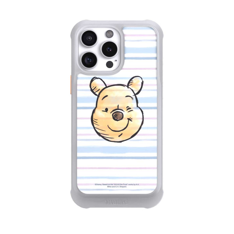iPhone 16 Pro Max NIVOmax Winnie Puuh auf Streifen