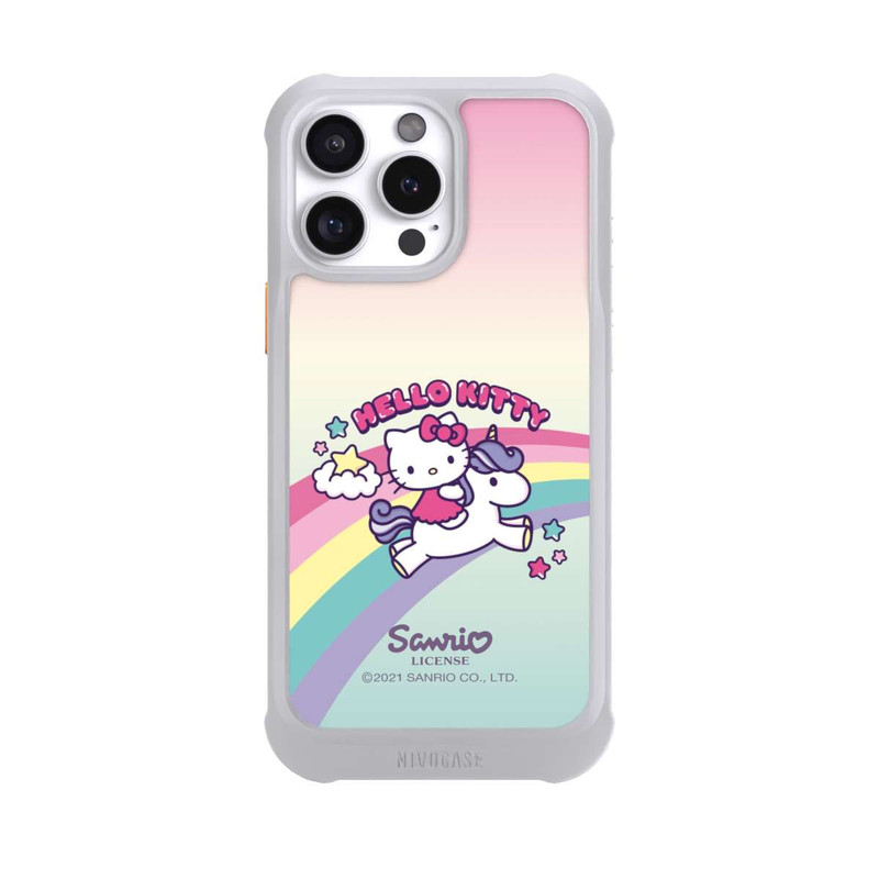 iPhone 16 Pro Max NIVOmax Hello Kitty Regenbogen 