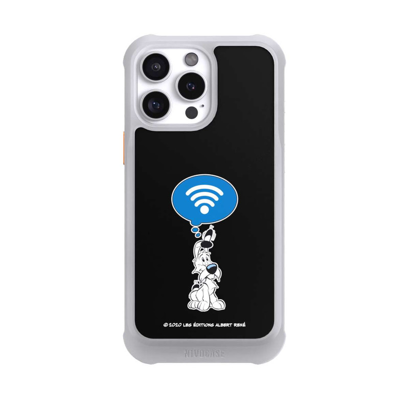 iPhone 16 Pro Max NIVOmax Idefix W-LAN - Schwarz Hintergrund
