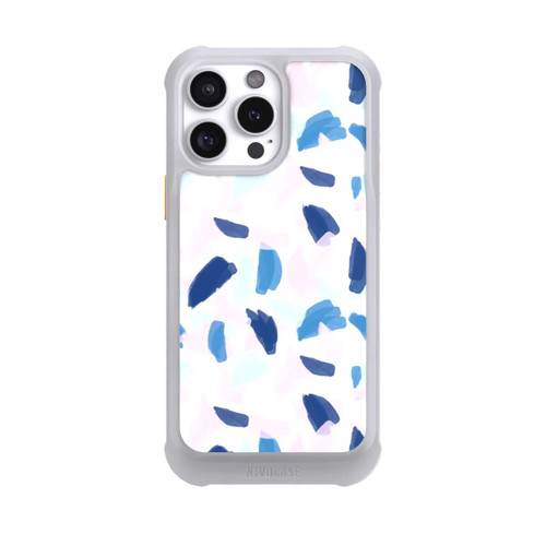 Apple iPhone 16 Pro Max NIVOmax Peinture bleue et rose