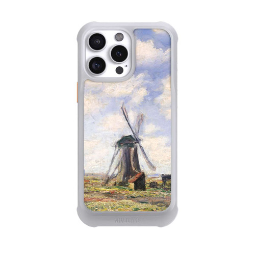 Apple iPhone 16 Pro Max NIVOmax Tulpenfelder mit der Rijnsburger Windmühle von Claude Monet