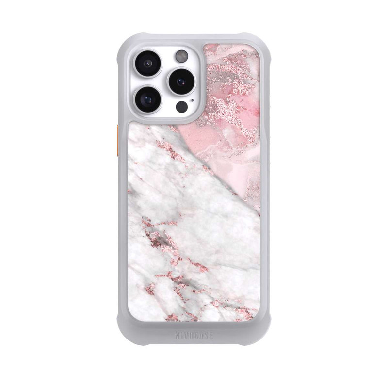 iPhone 16 Pro Max NIVOmax Rosa Marmor 3