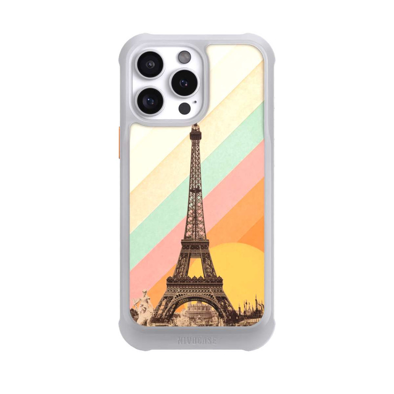 iPhone 16 Pro Max NIVOmax Eiffelturm Regenbogen