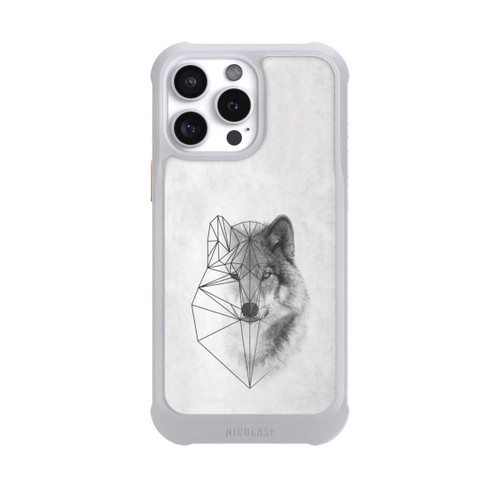 Apple iPhone 16 Pro Max NIVOmax Polygonaler Wolf