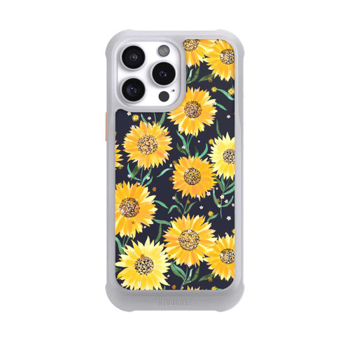 Apple iPhone 16 Pro Max NIVOmax Sonnenblumen schwarz