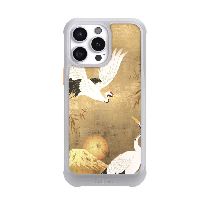 iPhone 16 Pro Max NIVOmax Kraniche Gold Japan 1