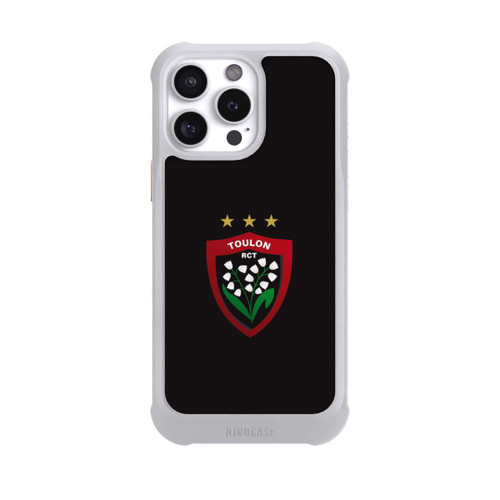 Apple iPhone 16 Pro Max NIVOmax RC Toulonnais Logo Schwarz