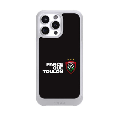 Apple iPhone 16 Pro Max NIVOmax RC Toulonnais PQT Schwarz