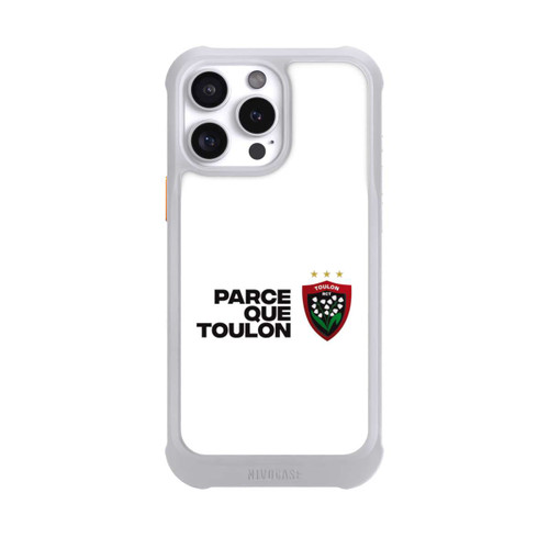 Apple iPhone 16 Pro Max NIVOmax RC Toulonnais PQT Weiß