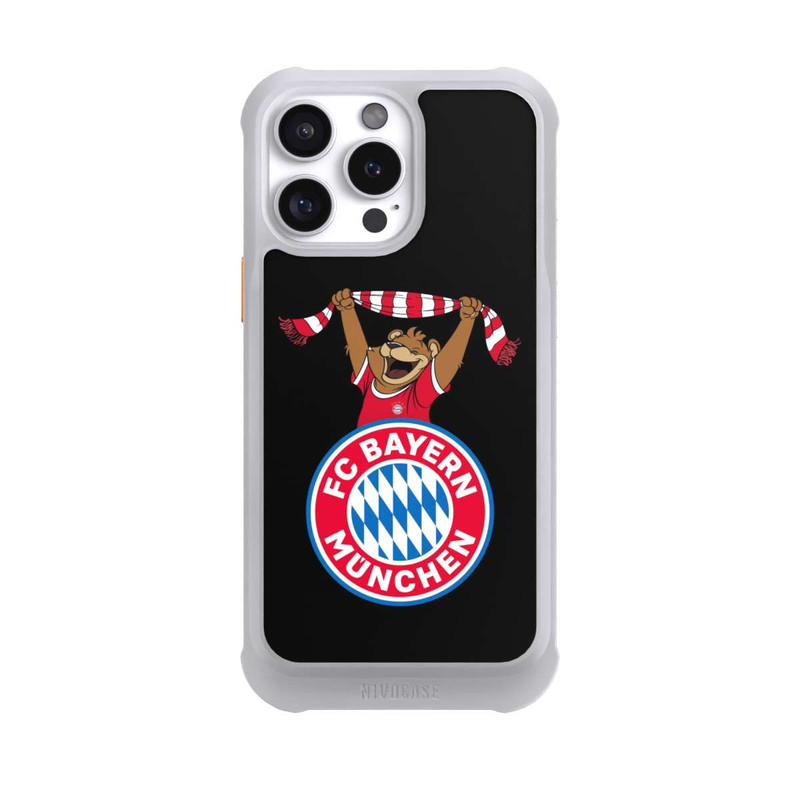 iPhone 16 Pro Max NIVOmax Bernie Jubel mit Schal Schwarz