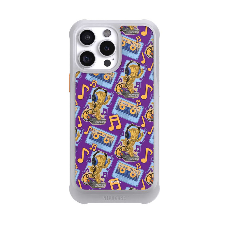 iPhone 16 Pro Max NIVOmax Groot Comic Headphones Guardians of the Galaxy
