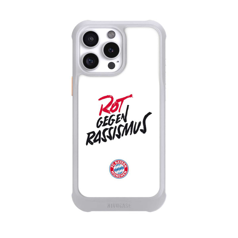 iPhone 16 Pro Max NIVOmax FCB Rot gegen Rassismus