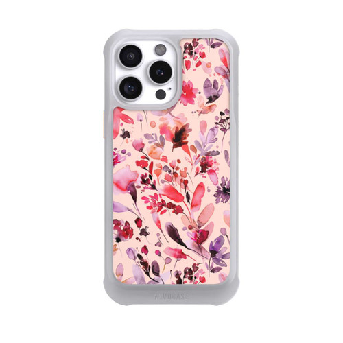 Apple iPhone 16 Pro Max NIVOmax Künstlerische Blumen Viva Magenta